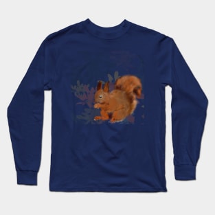 Autumn Squirrel Long Sleeve T-Shirt